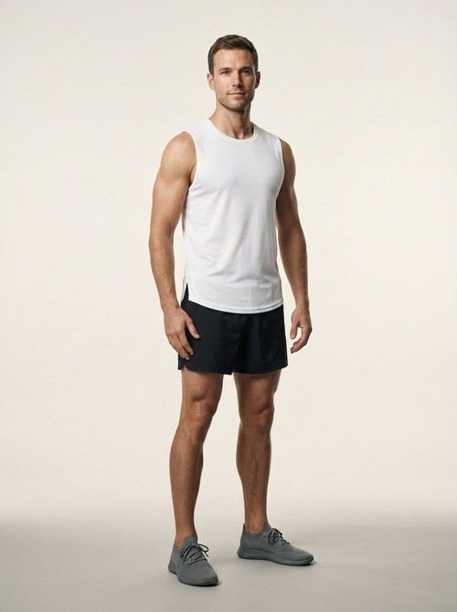 Slim Fit Quick-Dry Summer Training Vest for Men: Breathable High Elasticity and Moisure Wicking Fitness Top