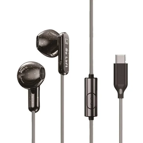 Wired In-Ear Headphones with In-Line Mic, Physical Noise Reduction, Bass Boost, 3.5mm / USB-C