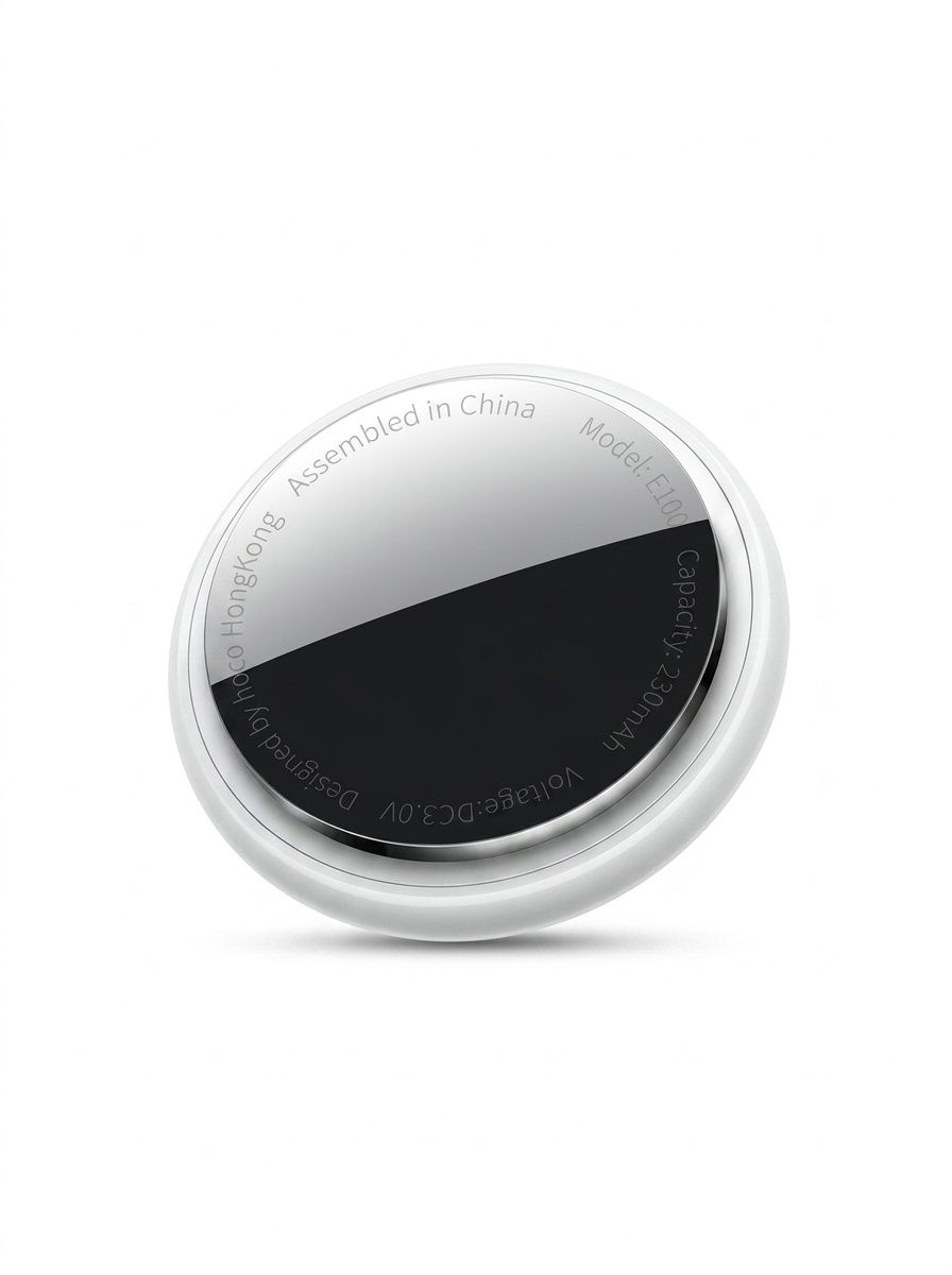 Smart E100 Anti-Lost Device with Apple Find My Network - White