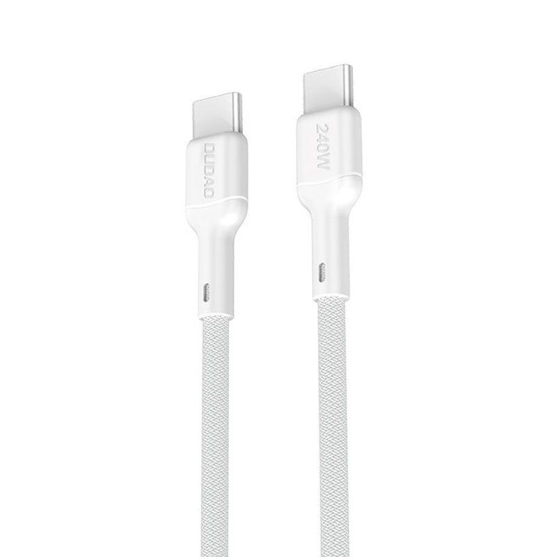240W USB-C Fast Charging Data Cable with E-Marker Chip, Braided Design, High-Speed Power Delivery