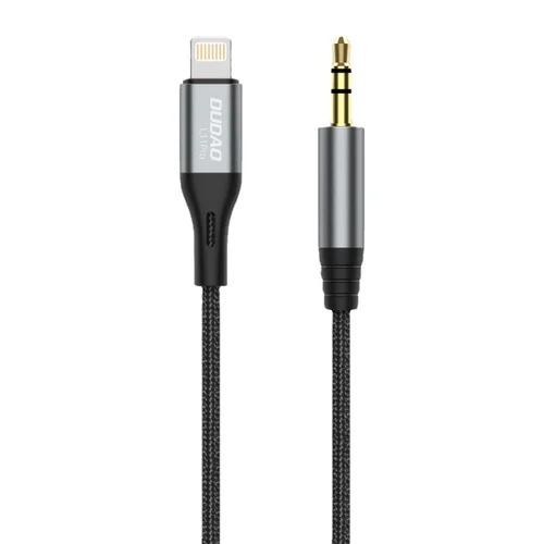 Lightning to 3.5mm AUX Audio Cable, Durable Braided Design, High-Fidelity Sound for Car Stereos, Black