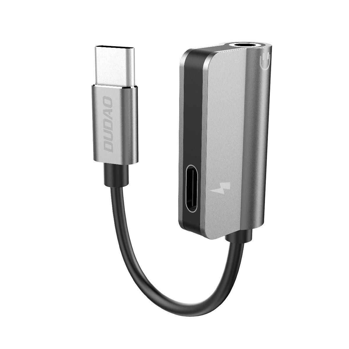 2-in-1 USB-C to 3.5mm Audio & Charge Adapter for Gaming, High-Fidelity Sound & Fast Charging