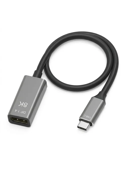 USB-C to DisplayPort 8K Adapter - 60Hz Type-C DP 1.4 Cable