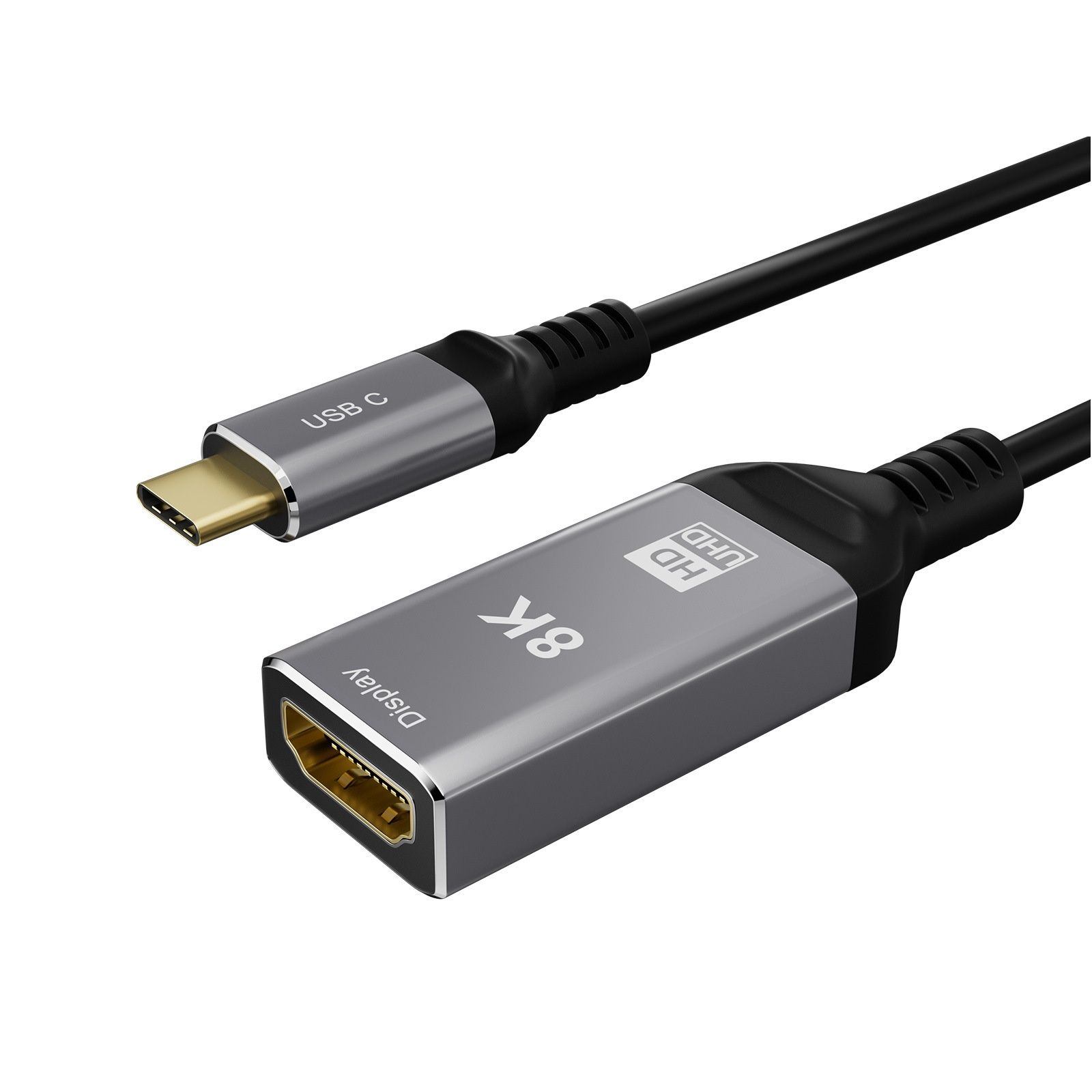 8K USB-C to HDMI Adapter Cable - UHD 60Hz Video Converter
