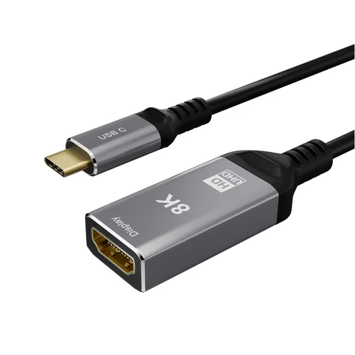 8K USB-C to HDMI Adapter Cable - UHD 60Hz Video Converter