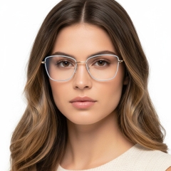 Butterfly Blue Metal Glasses #BS2425-0012