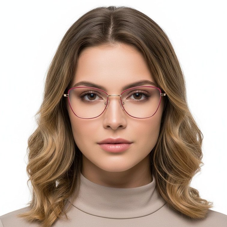 Butterfly Green Metal Glasses #BS2425-0021