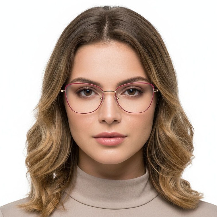 Butterfly Green Metal Glasses #BS2425-0021