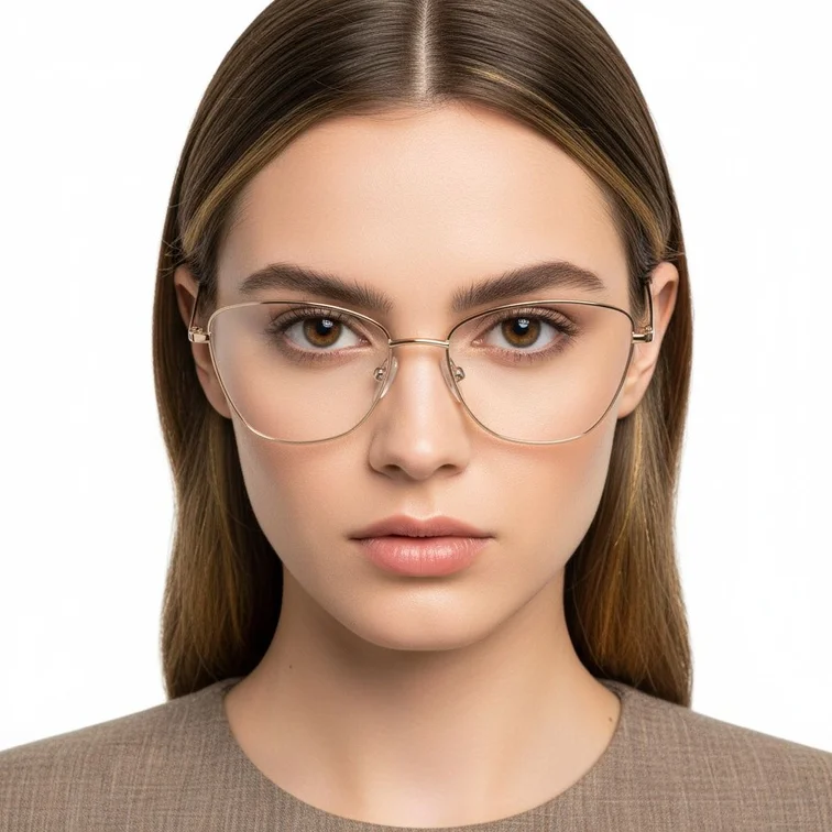 Butterfly Golden Metal Glasses #BS2425-0023