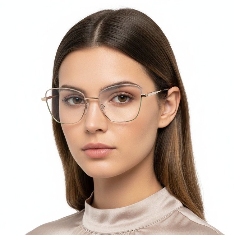 Butterfly Green Metal Glasses #BS2425-0030