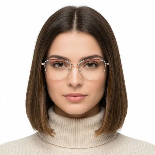 Lunettes papillon violettes en métal #BS2425-0046