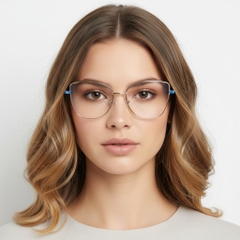 Butterfly Golden Metal Glasses #BS2425-0067