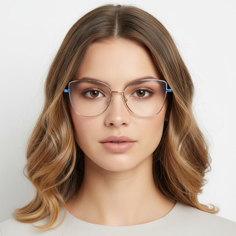 Butterfly Golden Metal Glasses #BS2425-0067