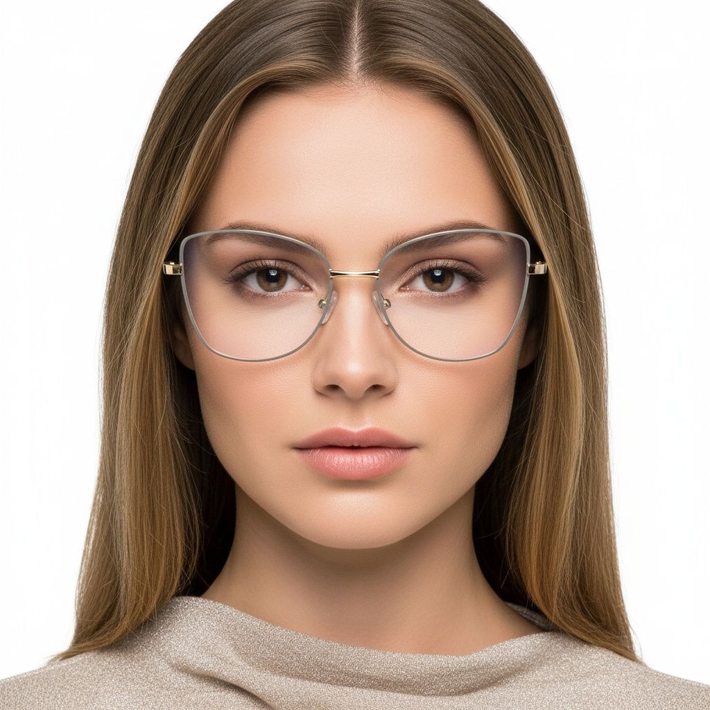 Butterfly Black Metal Glasses #BS2425-0070