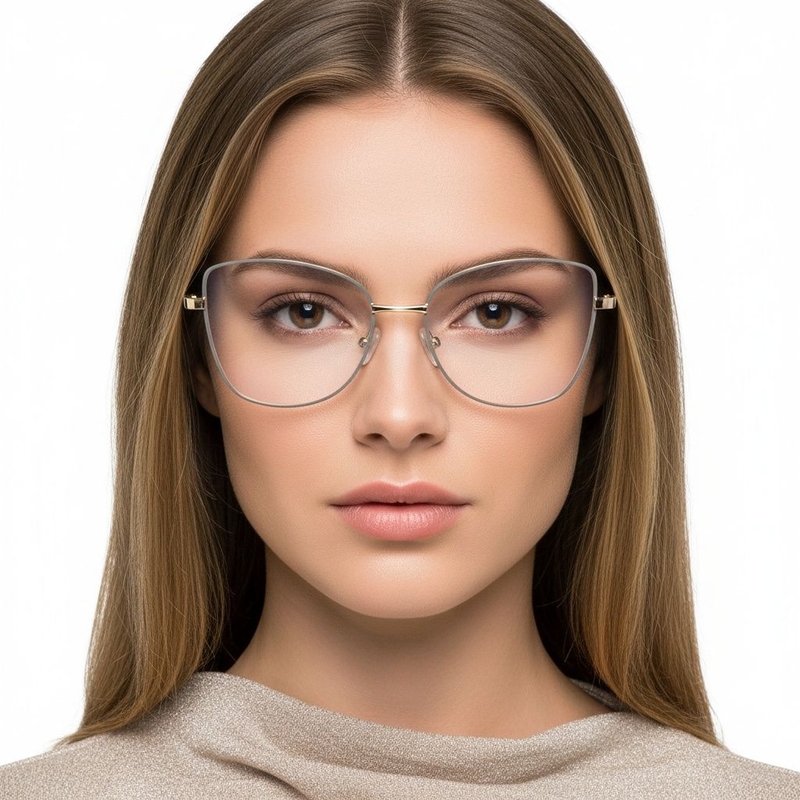 Butterfly Black Metal Glasses #BS2425-0070