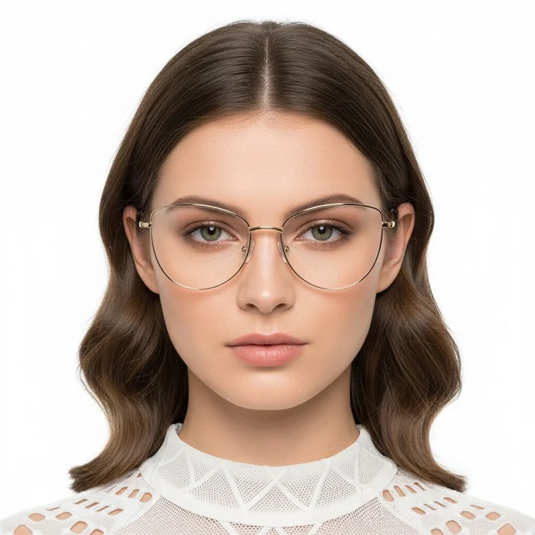 Butterfly Golden Metal Glasses #BS2425-0198