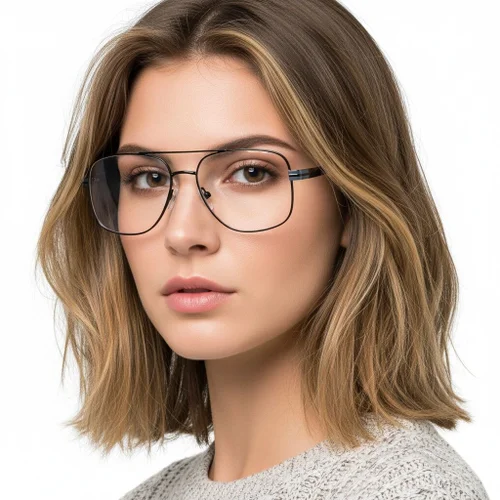 Lunettes aviateur en métal gris #BS2425-0265