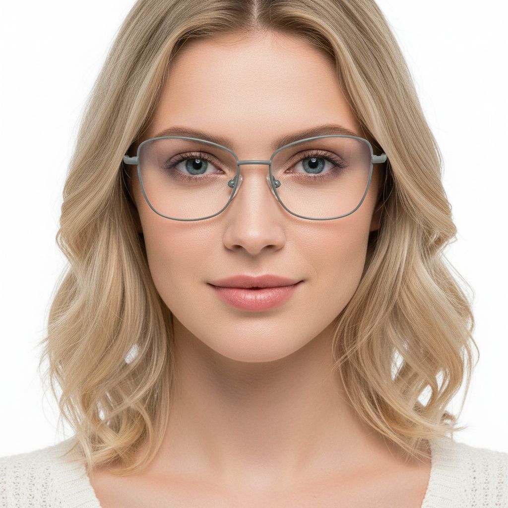 Butterfly Grey Metal Glasses #BS2425-0307