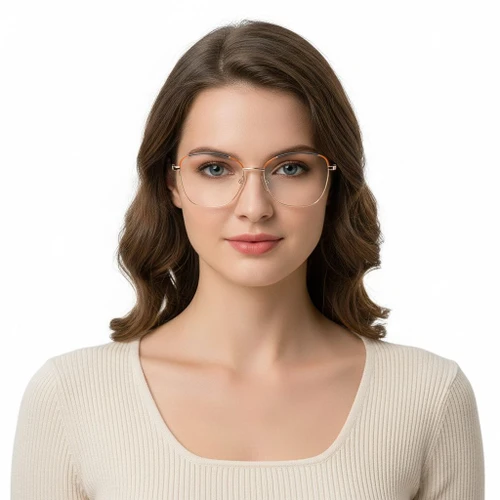 Vlinderoranje metalen bril #BS2425-0354