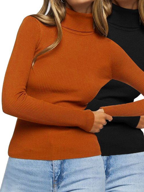 Strickpullover-Set Frühling Herbst Winter Zweiteiliger Pullover SSU-00008
