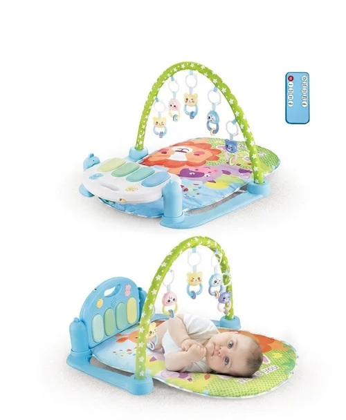 Interaktive Baby-Spielmatte mit Klavier, Musik und Mikrofon