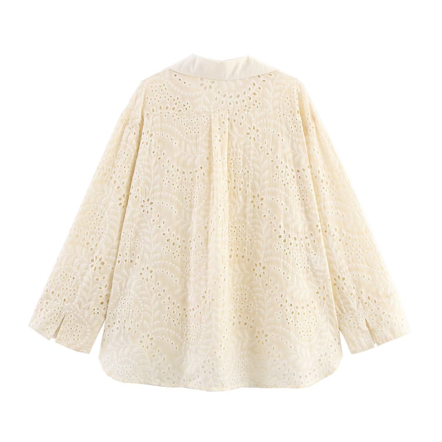 Embroidered Linen Shirt & Shorts Set KUN-00038