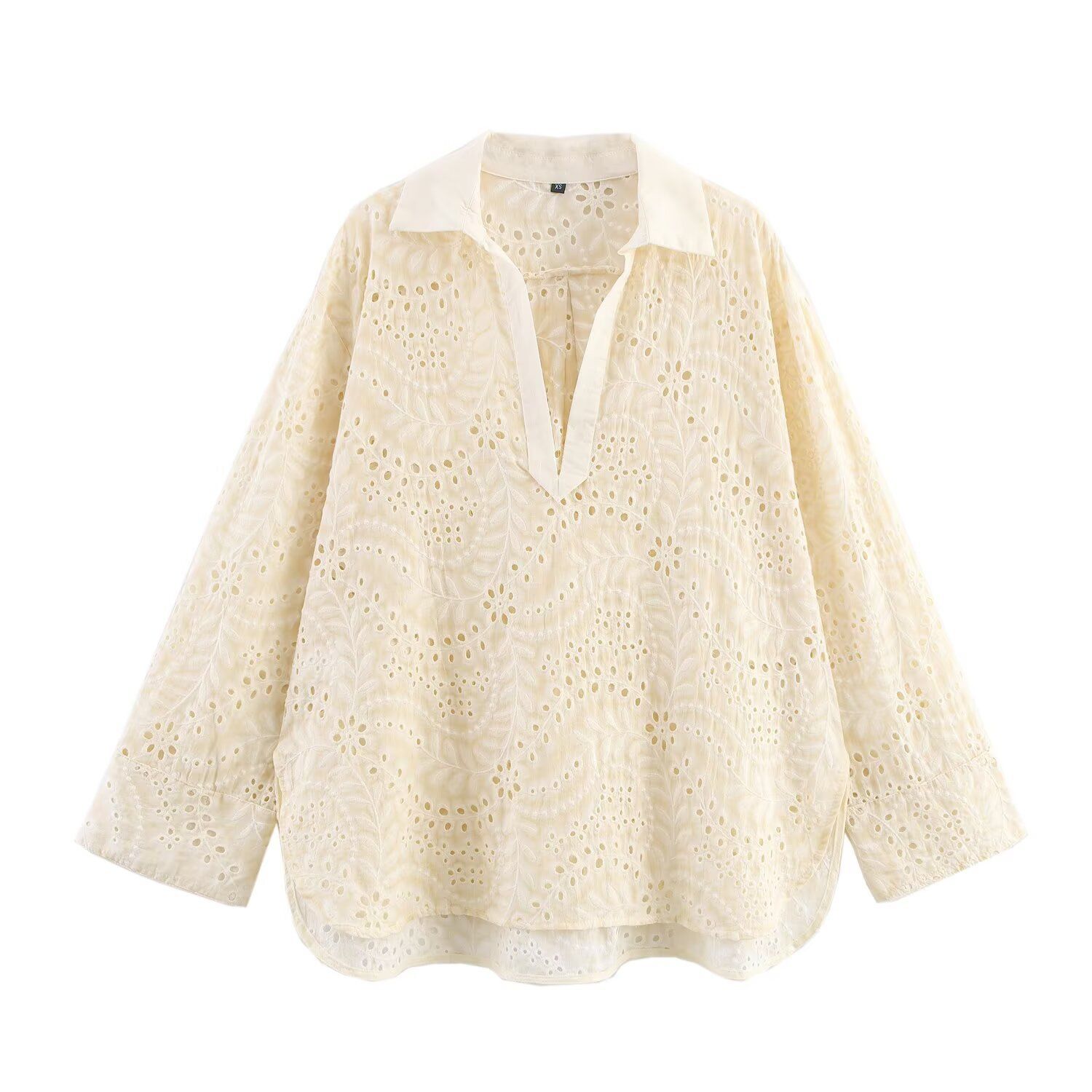 Embroidered Linen Shirt & Shorts Set KUN-00038