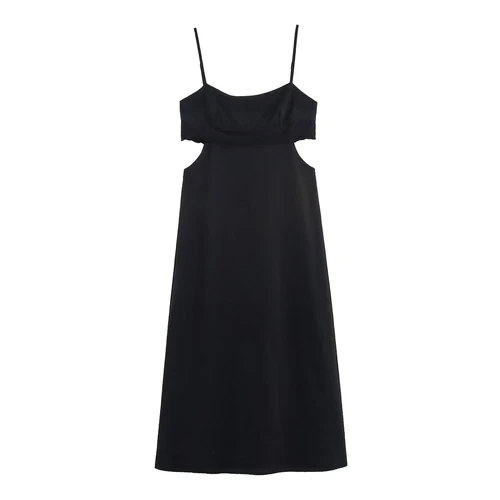 Vestido de verano bordado - Vestido elegante calado para mujer KUN-00217