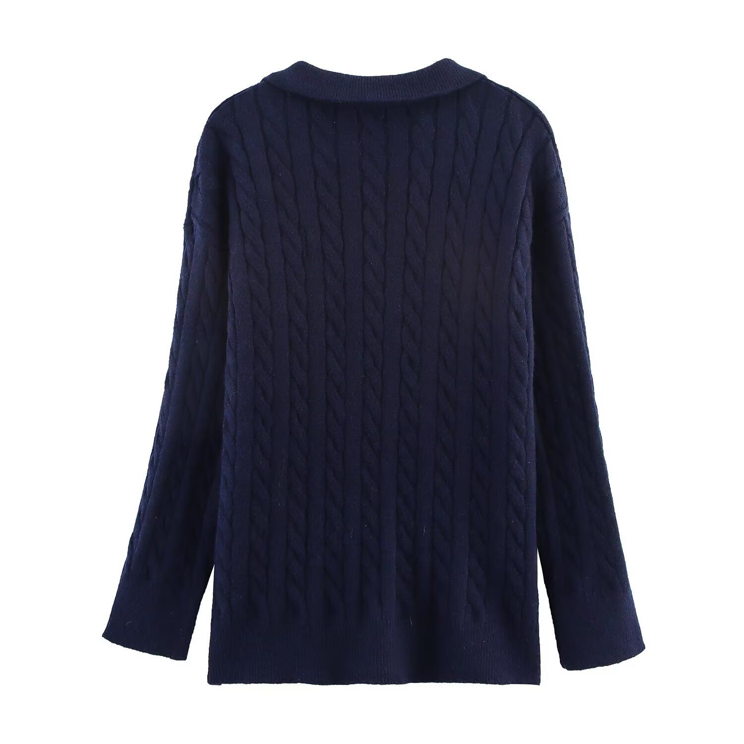 Ensemble jupe en maille - Tenue tendance brodée pour femme KUN-00029