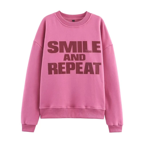 Women's Washed Sweatshirt - Stylish & Versatile KUN-00004