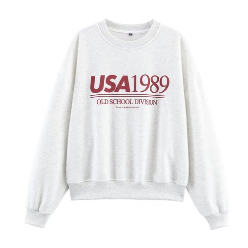 Damen-Sweatshirt- und Jogginghosen-Set mit Print – Trendiger europäischer Stil KUN-00077