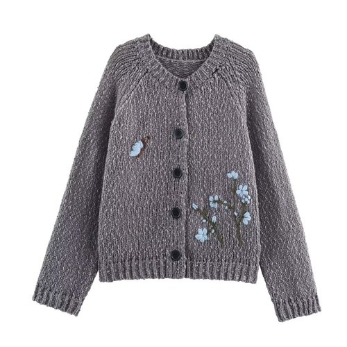 Handmade Knit Cardigan - European Style Trendy Casual KUN-00056