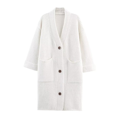 Knit Cardigan Longline Casual Chic KUN-00028