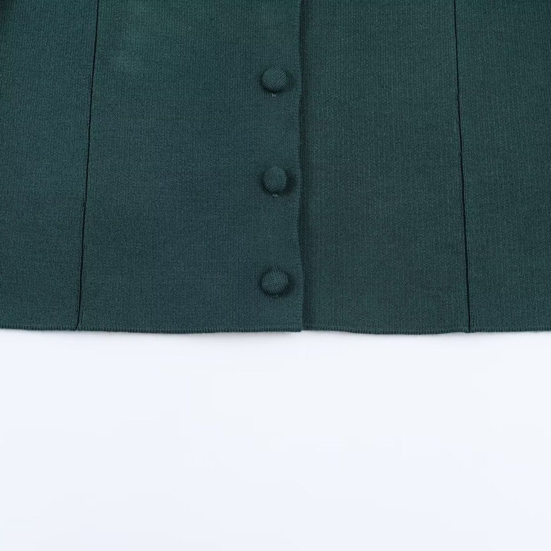 Knit Cardigan with Bow Shoulder Detail - Stylish Women's Sweater KUN-00127