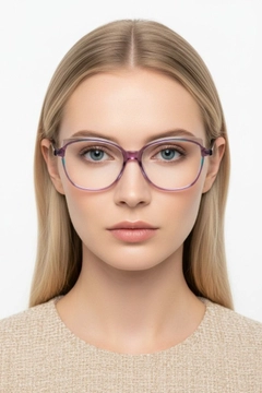 Butterfly Purple Acetate Glasses #BS1902-0060