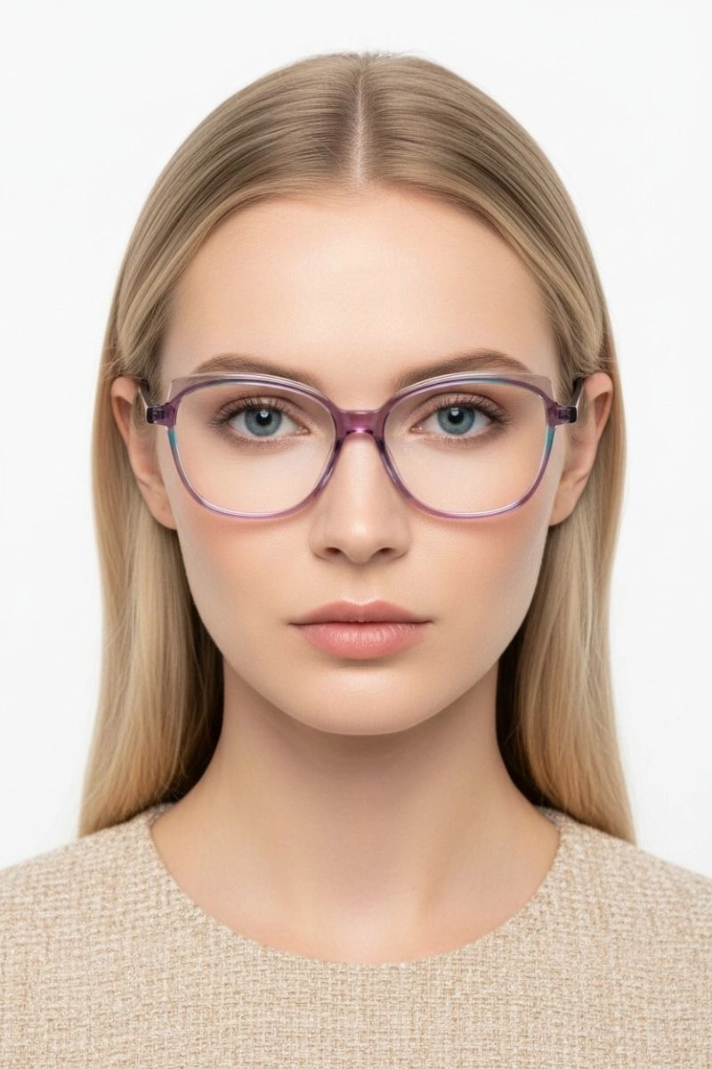 Butterfly Purple Acetate Glasses #BS1902-0060