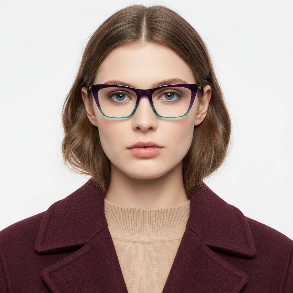 Butterfly Purple Acetate Glasses #BS2012-0674