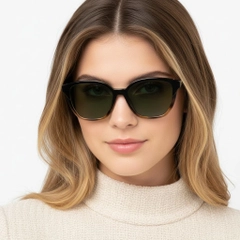 Butterfly Tortoiseshell Plastic Sunglasses #BS2503-0414