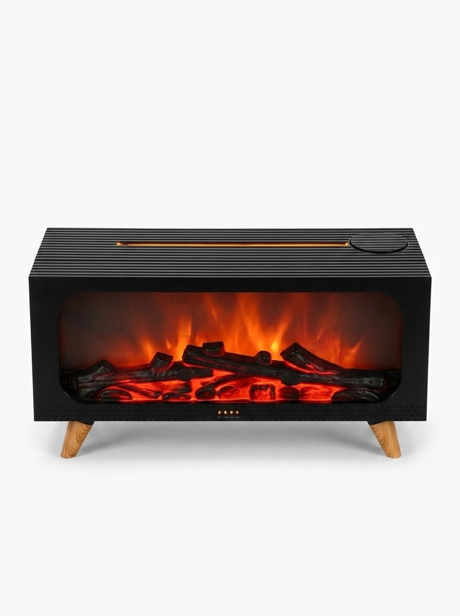 Simulated Fireplace Ultrasonic Aroma Diffuser & Humidifier
