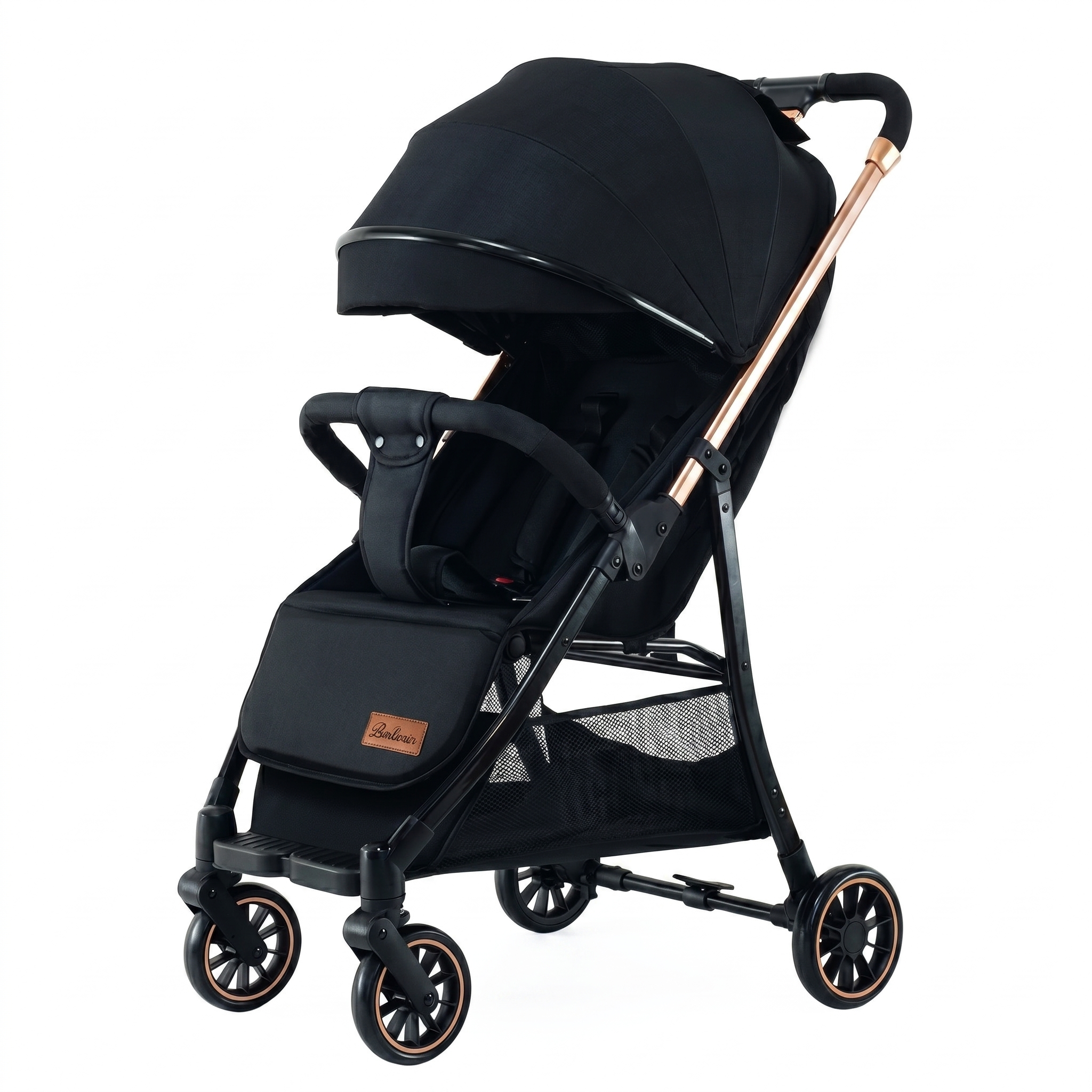 High Landscape Baby Stroller with Bassinet - Detachable Canopy
