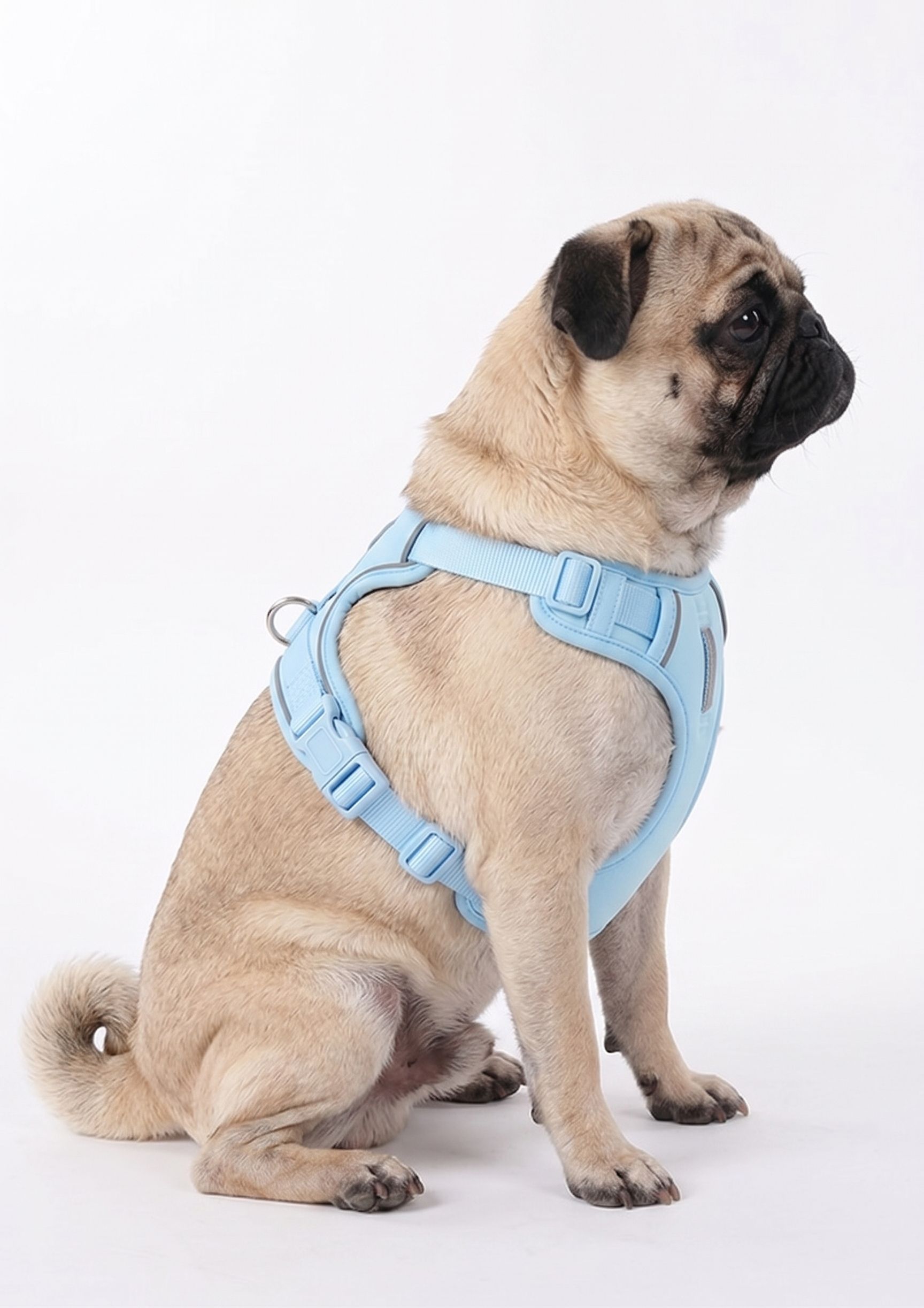 No-Pull Reflective Dog Harness Vest - Adjustable & Comfortable