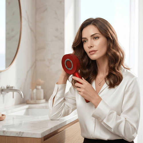 Red Light Scalp Massager Comb | Liquid Guiding Hair Care