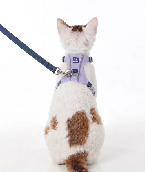 Lightweight Adjustable Cat Harness & Leash Set - Escape Proof
