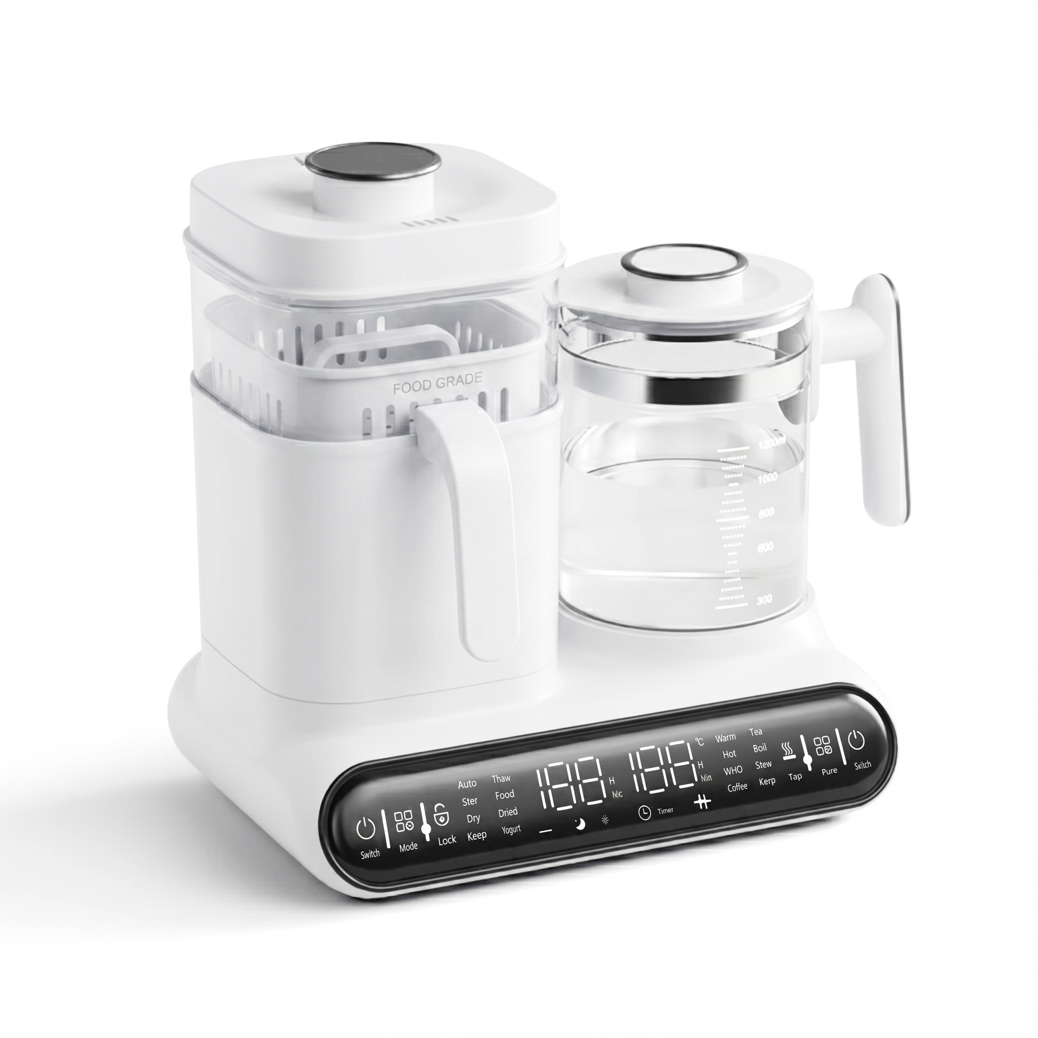 Multifunctional Baby Bottle Sterilizer & Milk Warmer