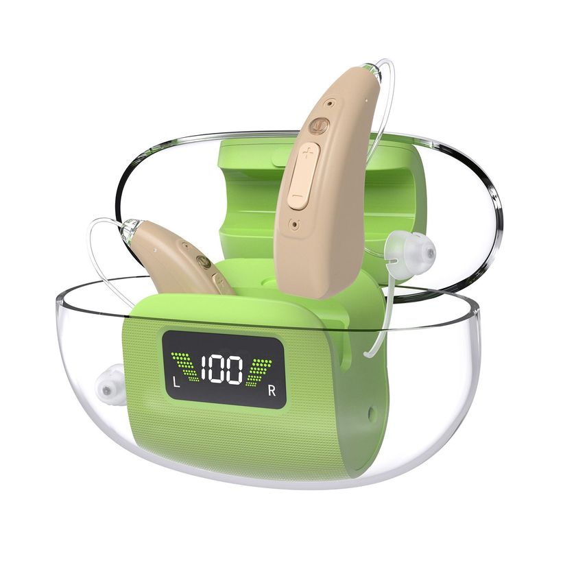 GM-303(U3) APP Controlled BTE Hearing Aid 16-Channel with Magnetic Charging #26240026