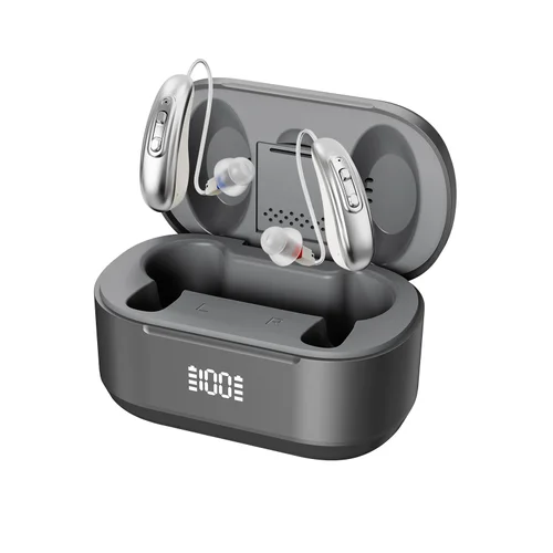GM-321T (3P3-2) UV Sterilizing BTE Hearing Aid 32-Channel with Charging Case #26240025
