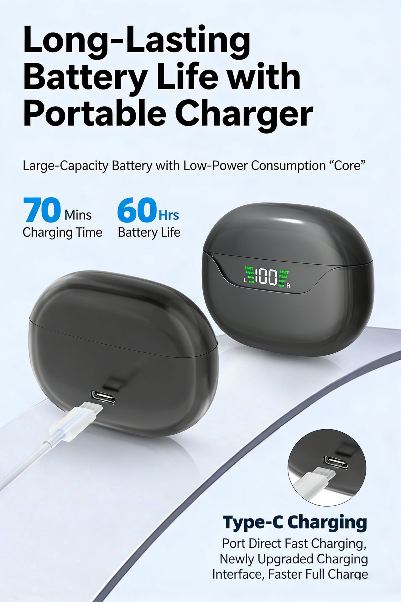 GM-323 P3 16-Channel UV Sterilizing Rechargeable Hearing Aids #26240003