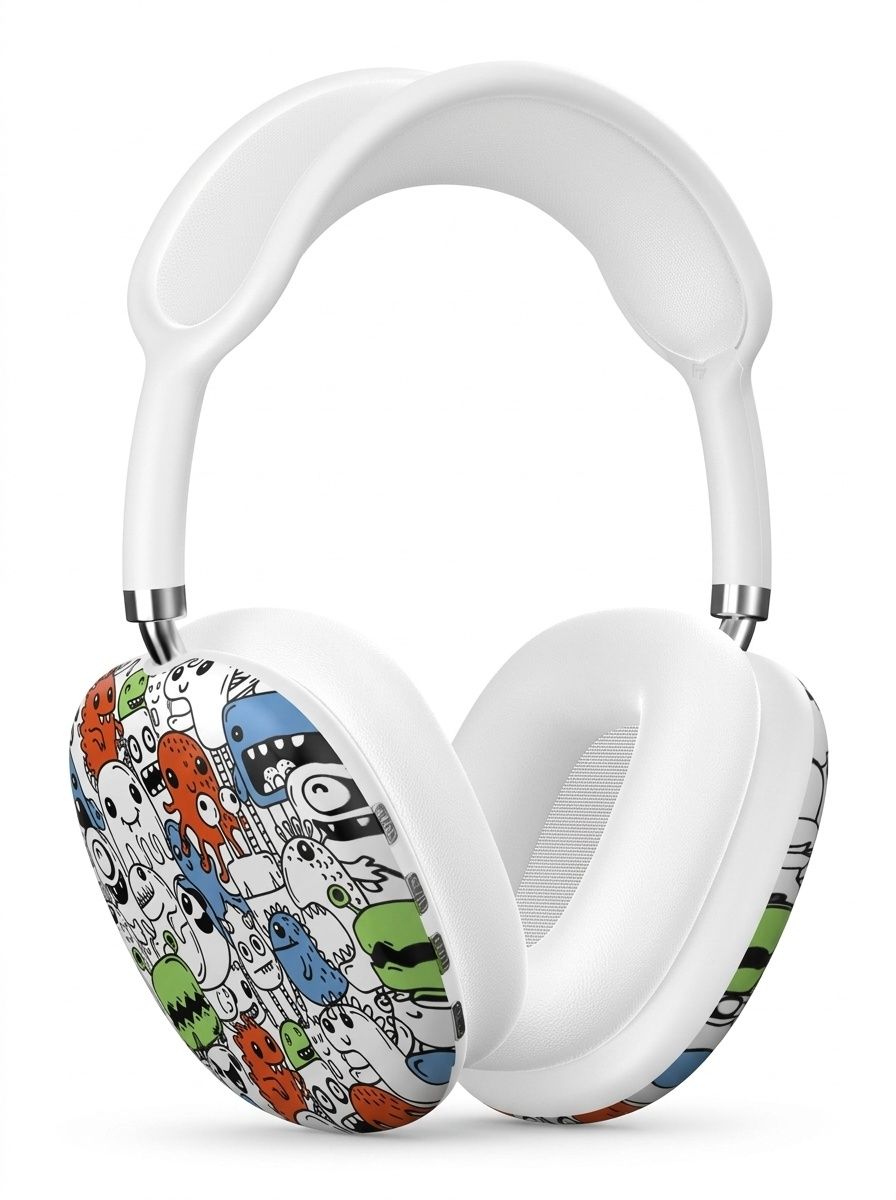 P9 Graffiti Wireless Over-Ear Headphones, Bluetooth 5.4, 40mm Drivers, 8H Playtime