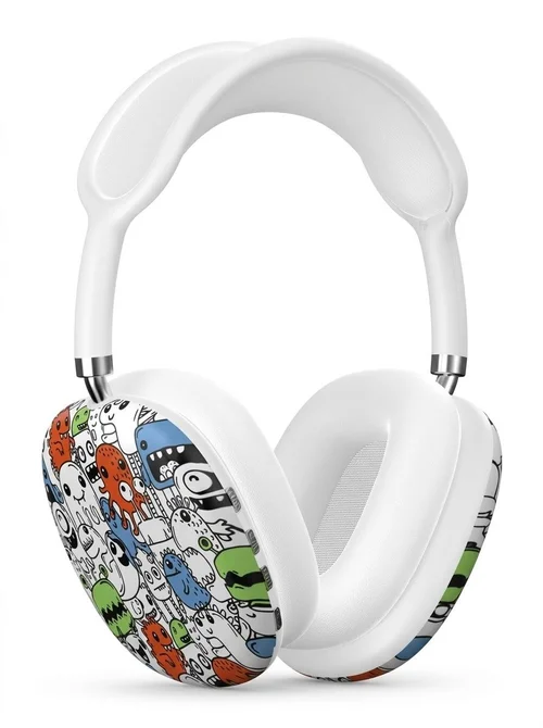 P9 Graffiti Wireless Over-Ear Headphones, Bluetooth 5.4, 40mm Drivers, 8H Playtime