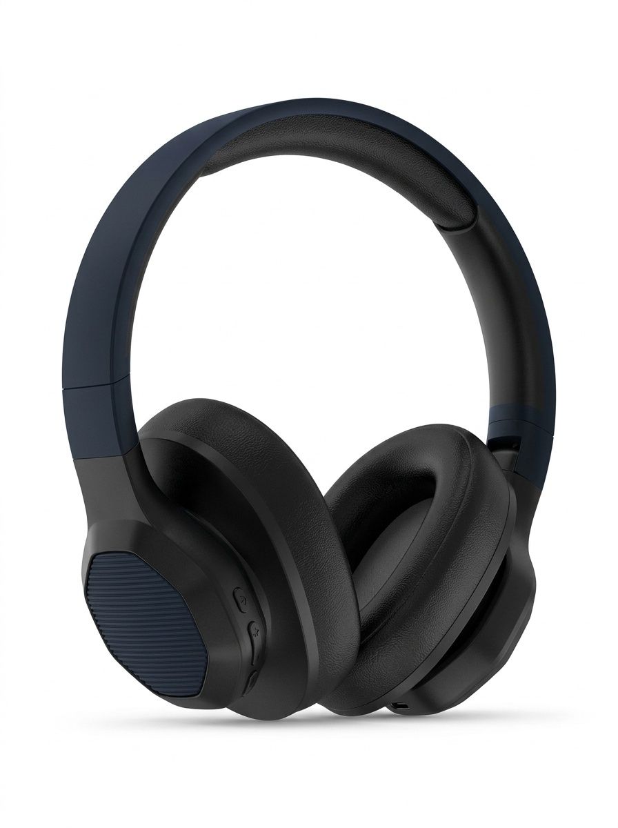 Deep Bass Wireless Over-Ear Headphones, Bluetooth 5.3, 40mm Drivers, 10H Playtime
